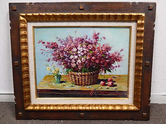 真作】 「静物」 江口徹 油彩 F6号 絵画 絵画買取・販売の小竹美術