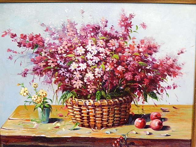 真作】 「静物」 江口徹 油彩 F6号 絵画 絵画買取・販売の小竹美術