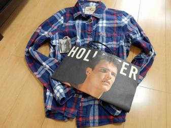 本物 正規品 ららぽーと甲子園店購入 ホリスター ネルシャツ チェックシャツ 長袖シャツ 売買されたオークション情報 Yahooの商品情報をアーカイブ公開 オークファン Aucfan Com