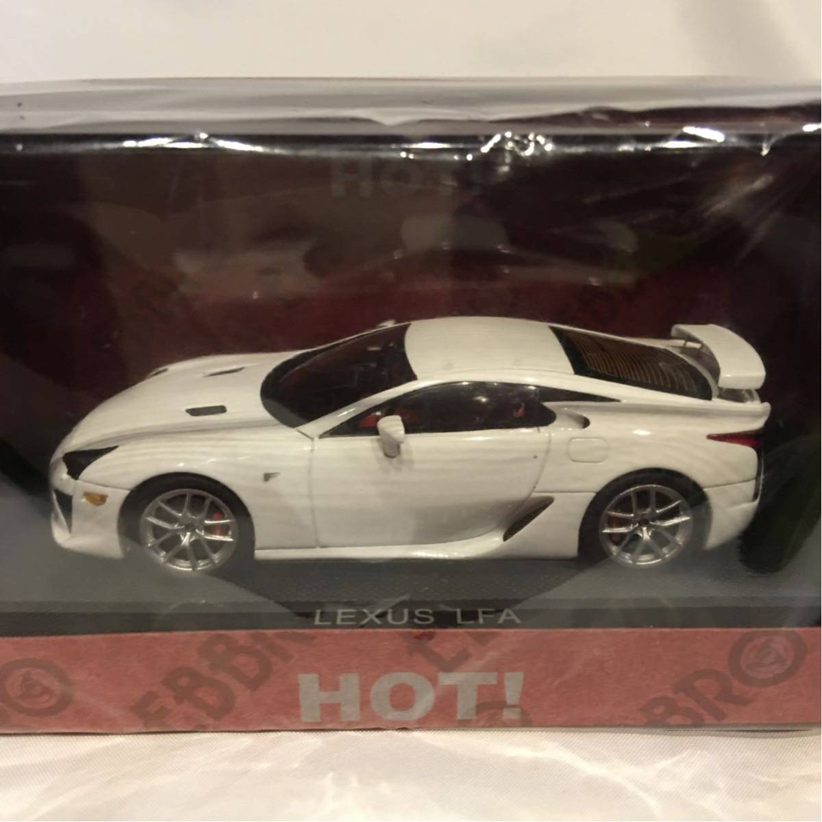 EBBRO 1/43 LEXUS レクサス LFA レジン・モデル ミニカー ホワイト