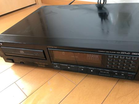 SONY CDP-227ESD CDデッキ ソニー　ジャンク ソニー CDデッキ CDP-227ESD ジャンク品
