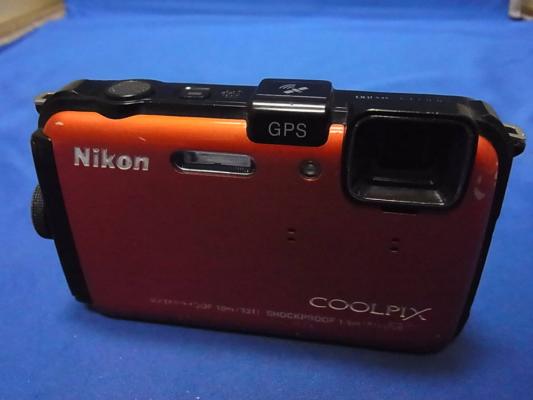 Nikon デジタルカメラ COOLPIX AW100 サンシャインオレンジ 中古品