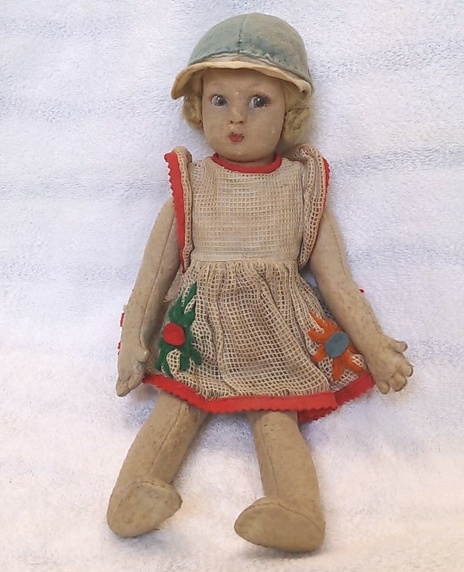 LENCI DOLL アンティークドール フェルト人形 レンチドール