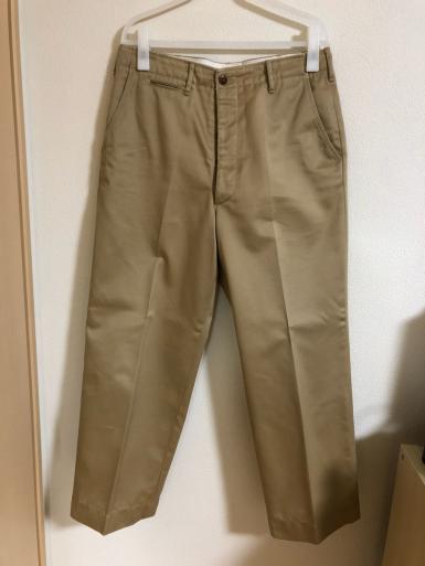 パンツ atlast butcher products 34 atlast&co butcherproducts chino 34 timeworn clothing アットラスト