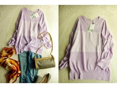 ○FABIANA FILIPPI/イタリア製/半袖/ニット○【44/M(I)】 【限定SALE