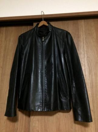 美品 高級 馬革 Paul Smith ポールスミス レザー シングルライダース 