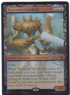 MTG カラデシュ マスターピース 奔流の機械巨人 英語1枚