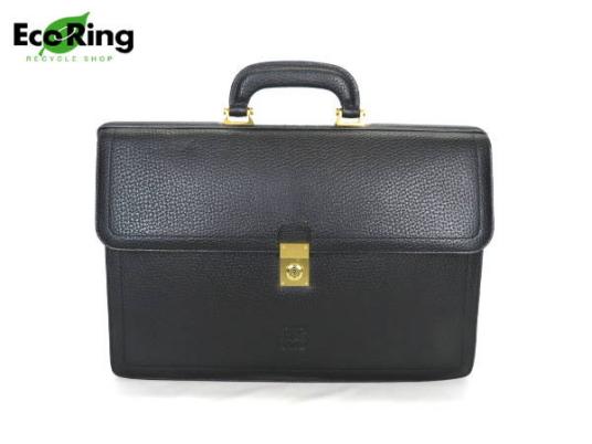 大人気，100%新品 1円 ロエベ レザー ブリーフケース ビジネスバッグ ブラック BU214(かばん、バッグ)｜売買されたオークション情報、yahooの商品情報をアーカイブ公開 - オークファン 男性用