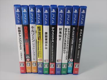 PS4 ソフト 計10本 セット 重複なし 送料無料d