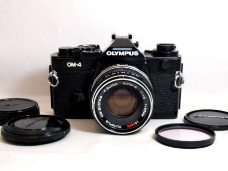 オリンパス OM-4 後期型 （50mmF1.8付）☆整備・完動・美