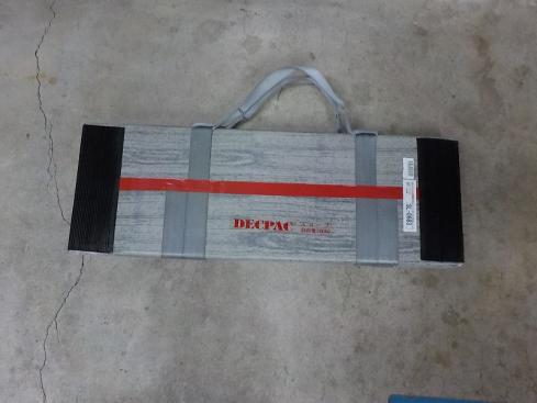 介護用品　折りたたみスロープ　デクパックシニア3つ折り 70cm