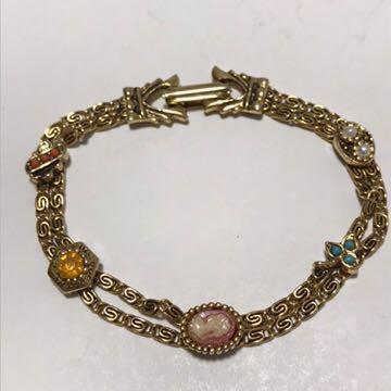 コレクション整理 goldette チェーンブレスレット ヴィンテージ 