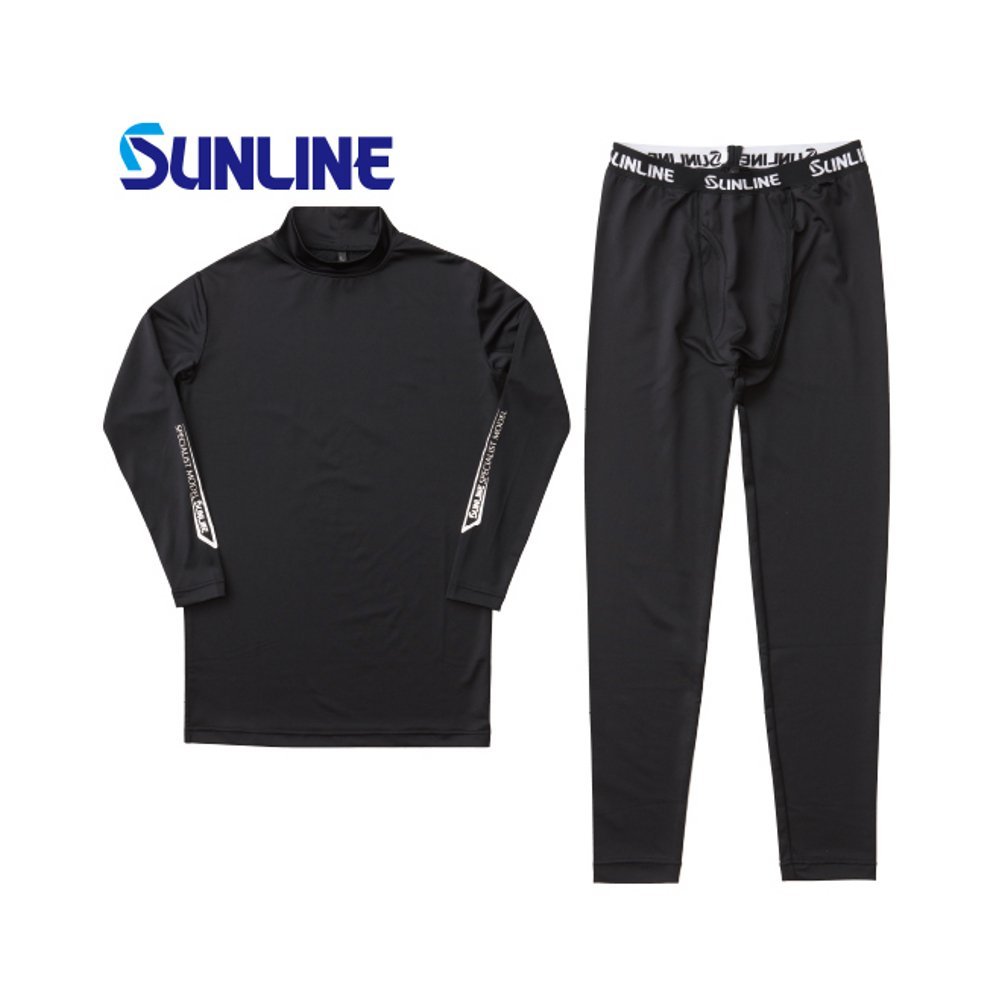 SUNLINE SPECIALIST フィッシングスーツ ブラック 上下セット フィッシング SUNLINE SPECIALIST フィッシングスーツ ブラック 上下セット