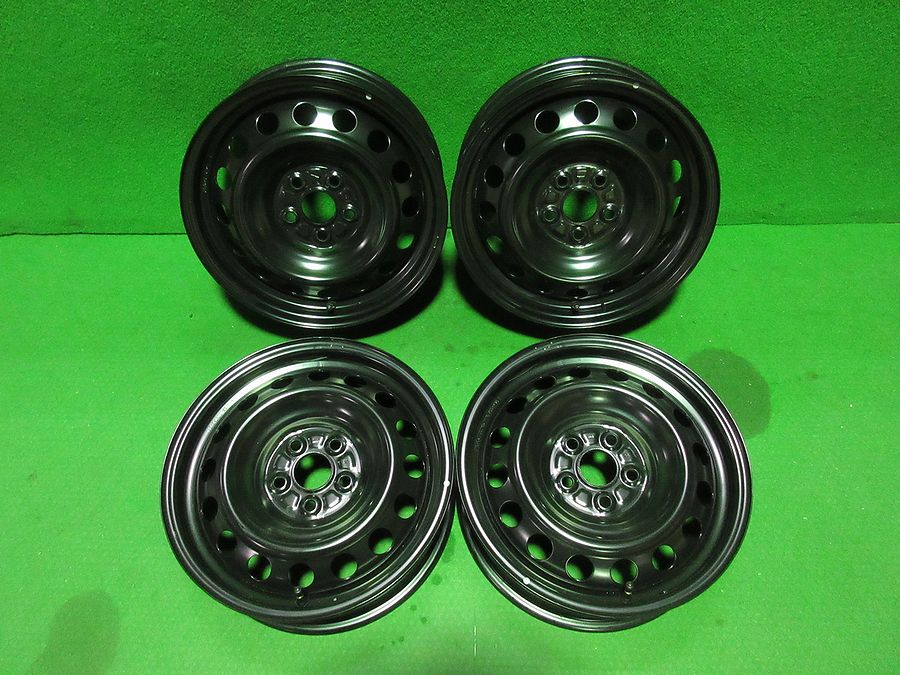 新車外し★トヨタ シエンタ 170系 純正鉄ホイール 15X5.5 +39 100&frasl;5H 4本[オーパ&frasl;プリウス 30系&frasl;ラクティス
