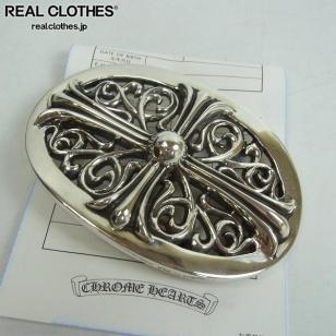 インボイス原本有り　CHROME HEARTS 1.5クラシックオーバルクロス インボイス原本有り CHROME HEARTS 1.5クラシックオーバルクロス