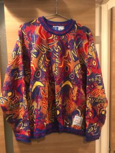 COOGI クージー シドニー五輪 スウェット トレーナー 柄ライン COOGI