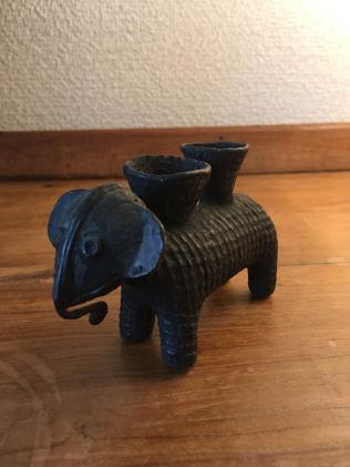 コンド族 真鍮像 ゾウ