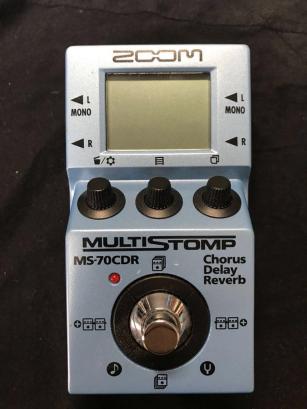 MS-70CDR ZOOM MultiStomp MS-70CDR+ 空間系エフェクター ストンプ