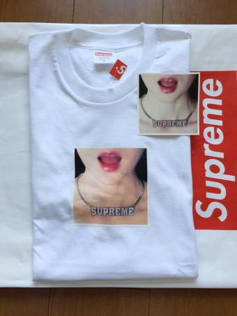 【定番，新品】 Supreme Necklace Tee White M(Mサイズ)｜売買されたオークション情報、yahooの商品情報をアーカイブ公開 - オークファン 男性用