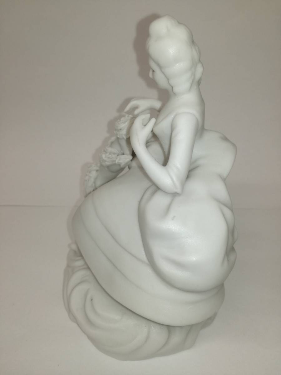 極レア品　瀬戸ノベルティ　プードルと貴婦人のティータイム　白生地_2