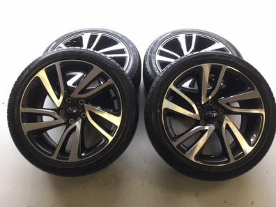 赤字超特価，2025 スバル VMGレヴォーグ 純正ホイール 7.5J-18 +55 PCD114.3/5H 225/45R18 タイヤ付き 4本セット(ラジアルタイヤ)｜売買されたオークション情報、yahooの商品情報をアーカイブ公開 - オークファン 5穴