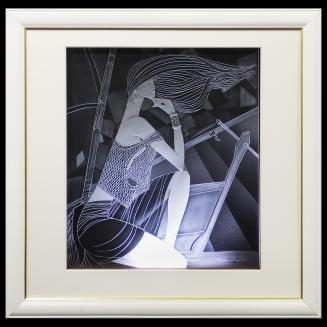 高品質，低価 交渉可 おたからや美術画廊 丁紹光 遥かな夢 Dream /人物画/東洋女性像/線画/ライティングアート/中国美術/絵画/版画/美術品/保証(版画)｜売買されたオークション情報、yahooの商品情報をアー その他