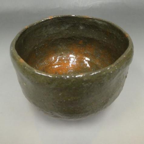 最も安い購入 眉15271 人間国宝 加藤土師萌 絵唐津茶碗 計368g《真作