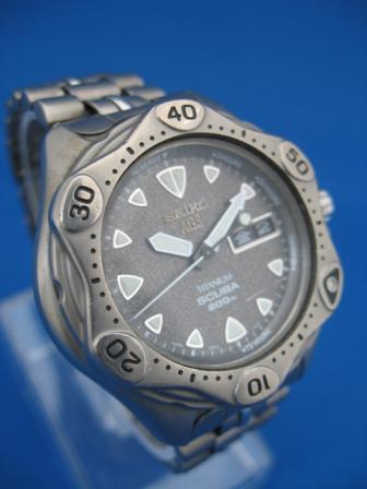 ◆SEIKO セイコー AGS SCUBA 200M TITANIUM 5M23-7A30 ジャンク品◆　