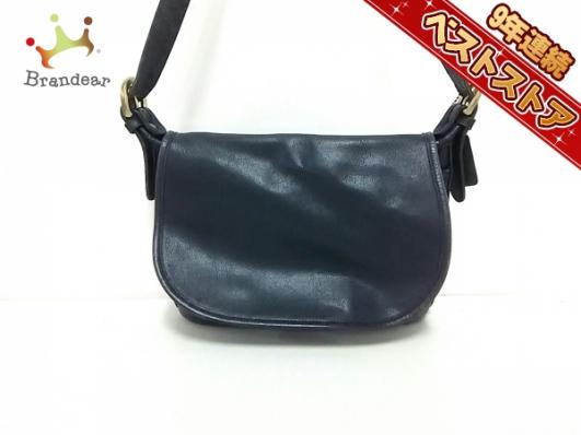コーチ COACH バッグ ショルダーバッグ レザー ダークネイビー 4150 