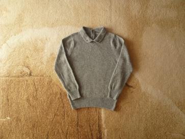 MARGARET HOWELL マーガレットハウエル 2016AW 丸襟 ニット 極美品