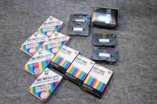 〈未使用〉ALPS MD-INKカセット ALPS MD インクカセット・未使用 7点+おまけ 【公式通販】