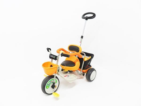 三輪車 アイデス カーゴ三輪車 オレンジ