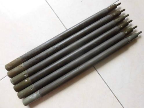 新品80年代米軍テントポールパップテントシェルターハーフ用ポール