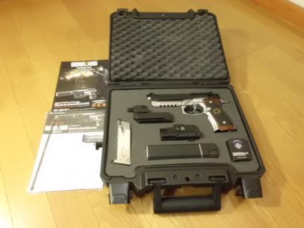 マルイ 完全限定 バイオハザード サムライエッジ アルバート・ウェスカーモデル M9A1 M92 samurai edge biohazard