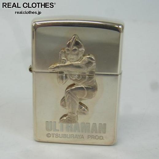 Zippo/ジッポー ウルトラマン スターリング 純銀メタル 96年製 /UP6