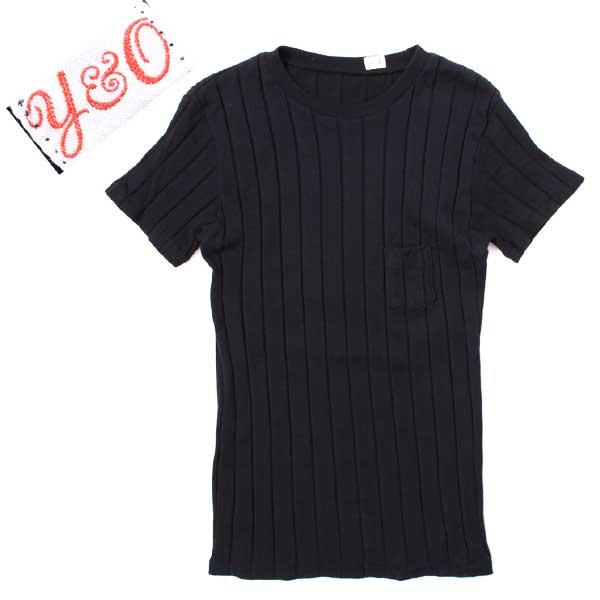  YOUNG & OLSEN BROAD RIB POCKET CREW 胸ポケット付 リブ カットソー ブラック ヤング&オルセン Tシャツ(トップス)｜売買されたオークション情報、yahooの商品情報をアーカイブ公開 - オークファン 女性用