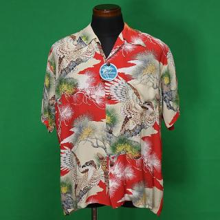 定番，人気セール 45%OFF サンサーフ SS34176 半袖アロハシャツ レッド Mサイズ 品 東洋(Mサイズ)｜売買されたオークション情報、yahooの商品情報をアーカイブ公開 - オークファン 男性用