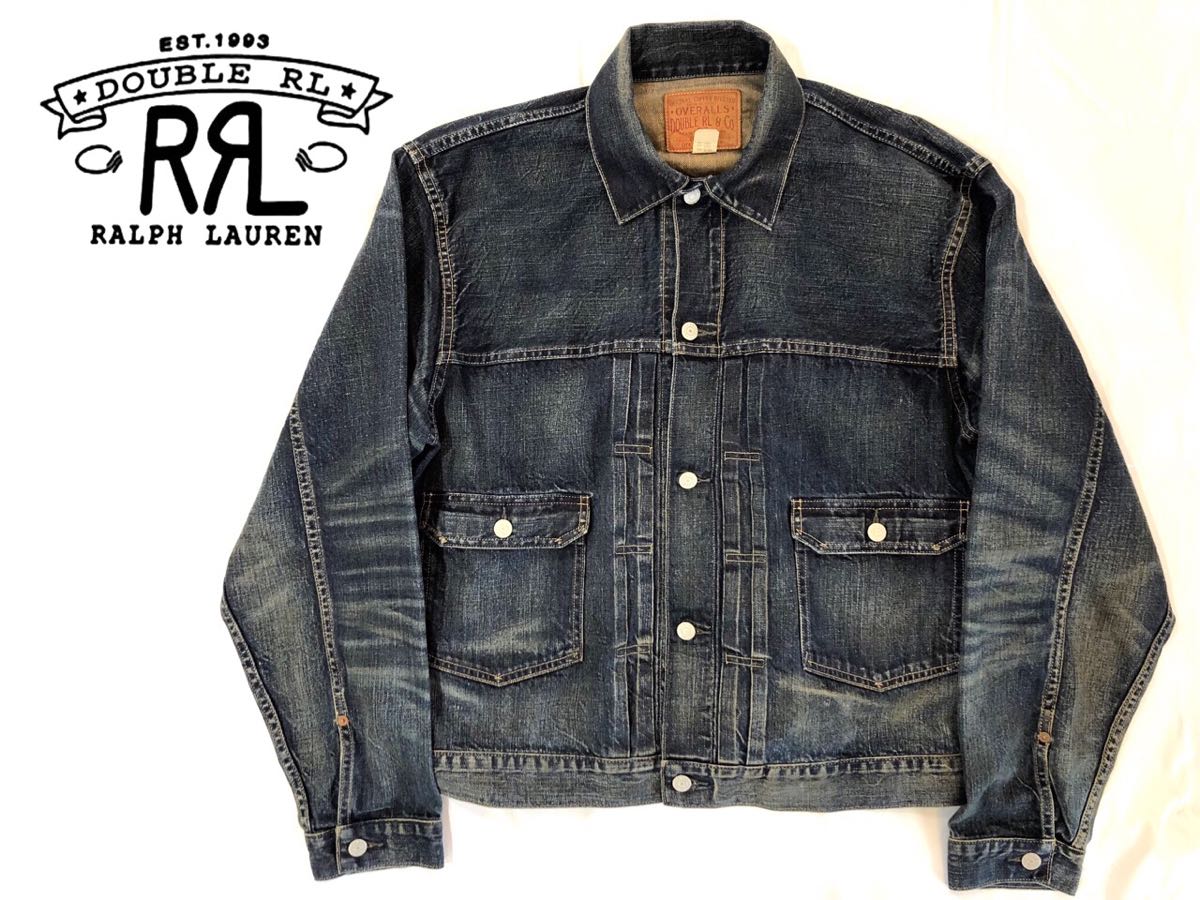 R. LAURENデニムジャケット DOUBLE RL RALPH LAUREN/ダブル アール 