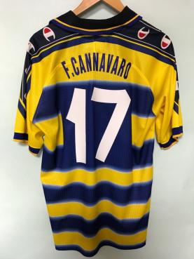 【未使用タグ付き/正規品】セリエＡ　パルマ　カンナバーロ　ユニフォーム ファビオ・カンナバーロ選手（元イタリア代表）イタリア セリエA
