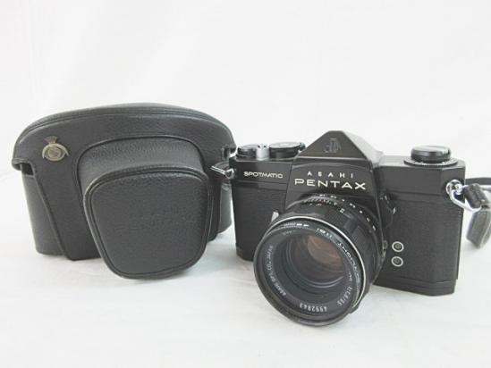 ペンタックス PENTAX SPOTMATIC SP フィルムカメラ 1:1.8/55 レンズ