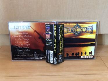 帯付き国内盤! ボルト・スロワー-フォー・ヴィクトリー デスメタル!_1