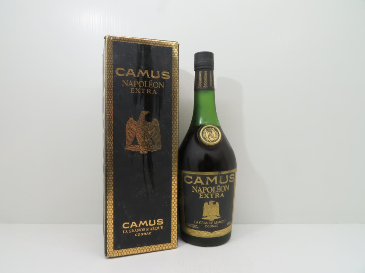 cognac △ 未開栓 古酒 CAMUS NAPOLEON EXTRA カミュ ナポレオン 