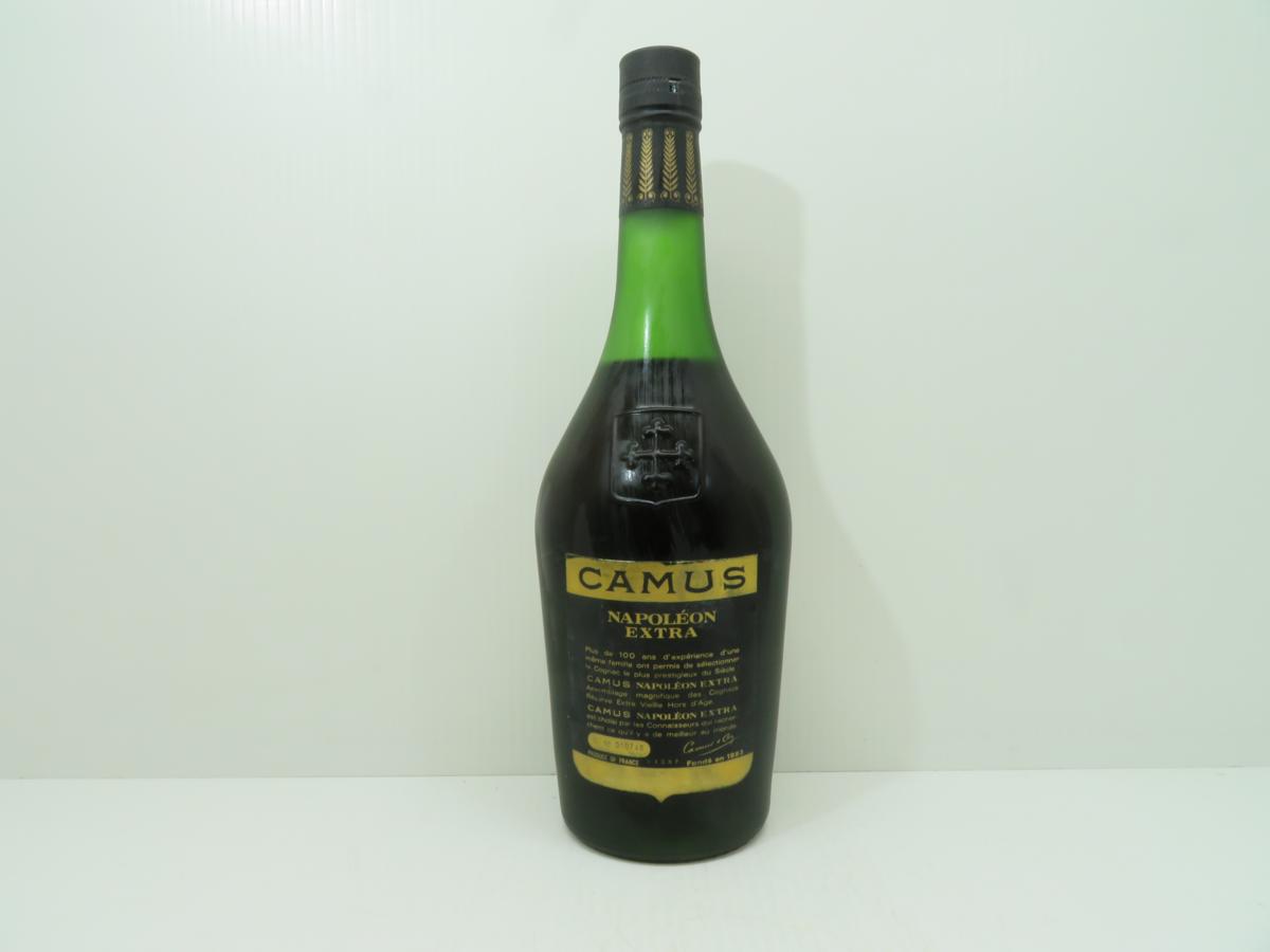 cognac △ 未開栓 古酒 CAMUS NAPOLEON EXTRA カミュ ナポレオン 