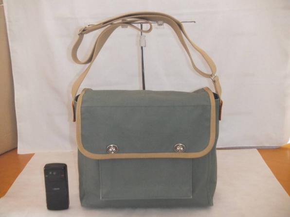 一澤帆布 イチザワハンプ希少カラー 一澤帆布 カーキ トートバッグ②