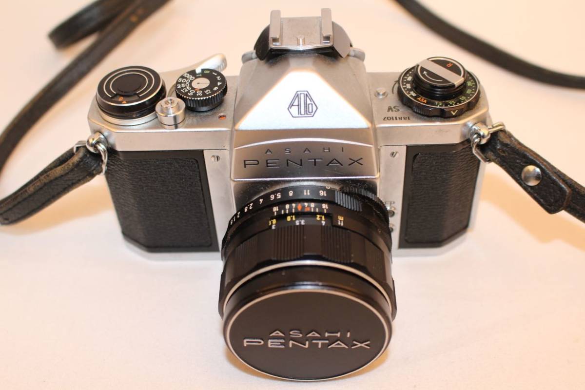 アサヒペンタックス　ASAHI PENTAX SV 1881107　ストロボ　スタンドのセット　中古