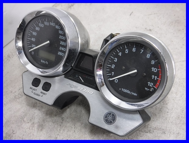 XJR1300 RP03J スピードメーター - 純正 Yahoo タコメーターの ◇ '01