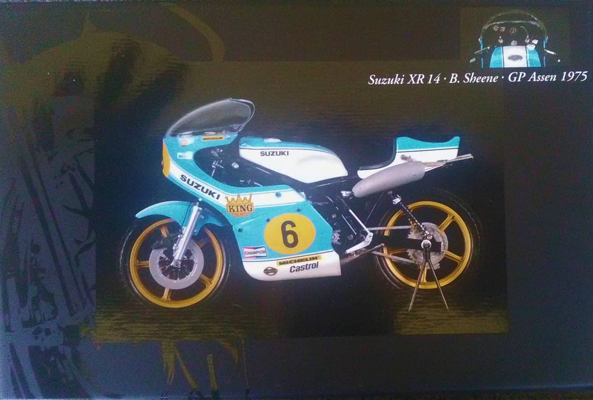  ＭＩＮＩＣＨＡＭＰＳ 1/12 スズキ ＸＲ１４ バリー シーン 1975(オートバイ)｜売買されたオークション情報、yahooの商品情報をアーカイブ公開 - オークファン オートバイ