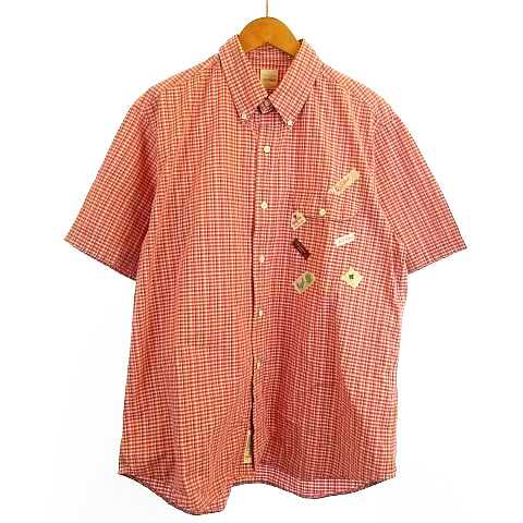 カールヘルム Karl Helmut シャツ 半袖 ボタンダウン 綿100％ ロゴ