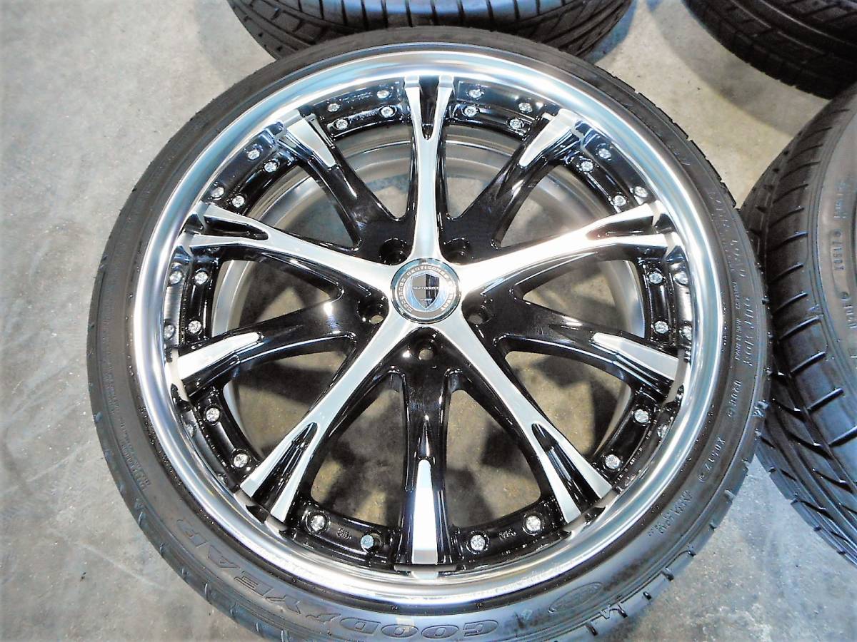 WORK SCHWERT SW4 ワーク シュバート 19インチ アルミホイール 中古 5H 
