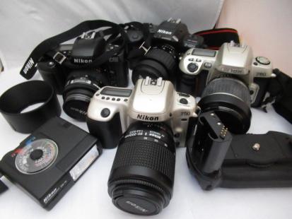187☆ニコン Nikon ジャンク扱 NIKKOR 3.5 28mm/1.2 55mm/3.5 135mm/Nikomat FT 1.4 50mm/F2 2.8 35mm フォトミック カメラ レンズ 1円～ Nikon ニコン NIKKOR ブラック Ai-s 超広角